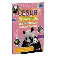 CESUR HAYVANLAR ÇIKARTMALI AKTİVİTE KİTABI Matematik Becerileri