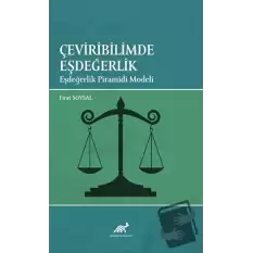 Çeviribilimde Eşdeğerlik Eşdeğerlik Piramidi Modeli