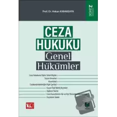 Ceza Hukuku Genel Hükümler (Ciltli)