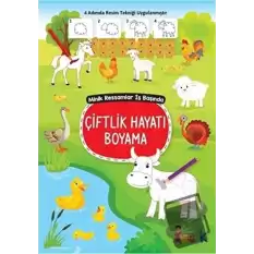 Çiftlik Hayatı Boyama - Minik Ressamlar İş Başında