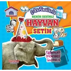 Çıkartmalarla Benim Sevimli Hayvan Setim (Ciltli)