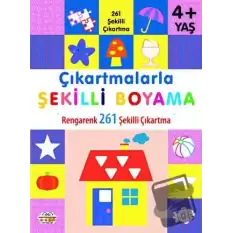 Çıkartmalarla Şekilli Boyama 4 Yaş Üstü