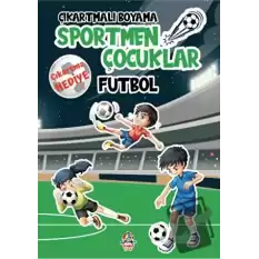 Çıkartmalı Boyama - Sportmen Çocuklar - Futbol