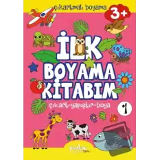 Çıkartmalı İlk Boyama Kitabım - 1 (3+ Yaş)