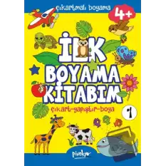 Çıkartmalı İlk Boyama Kitabım - 1 (4+ Yaş)