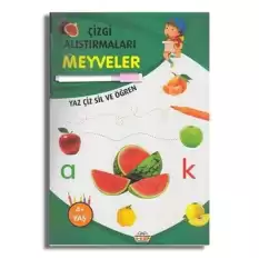 Çizgi Alıştırmaları Meyveler