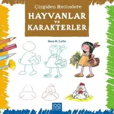 Çizgiden Resimlere - Hayvanlar ve Karakterler