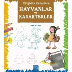 Çizgiden Resimlere - Hayvanlar ve Karakterler