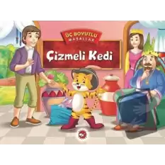 Çizmeli Kedi - Üç Boyutlu Masallar (Ciltli)