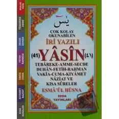 Çok Kolay Okunabilen İri Yazılı 41 Yasin (Cep Boy, Kod: 164)