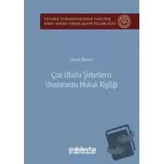 Çok Uluslu Şirketlerin Uluslararası Hukuk Kişiliği (Ciltli)