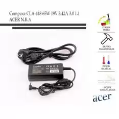 Compaxe Cla-448 65W 19V 3.42A 3.0-1.1 Notebook Adaptörü