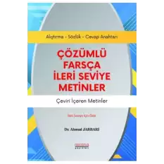 Çözümlü Farsça İleri Seviye Metinler