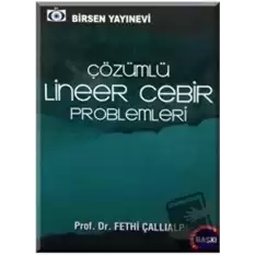 Çözümlü Lineer Cebir Problemleri