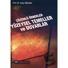 Çözümlü Örnekler Yüzeysel Temeller ve Duvarlar