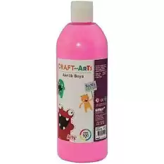 Craft And Arts Akrilik Boya 500 Ml Pembe