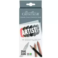 Cretacolor Artist Studio Drawing 101 Sketching Pencils,11 Pcs (Çizim Kalem Seti) 465 11 - 12li Paket