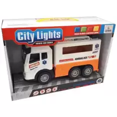 Ctoy Işıklı Ve Sesli Ambulans Kamyon 89-207B