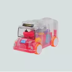 Ctoyoyuncakışıklı Sesli Şeffaf Minibüsctoy-Sr878-06