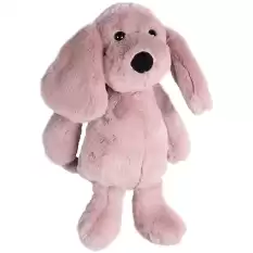 Dada Peluş Oyuncak Uyku Arkadaşı Köpek Pembe 34 Cm