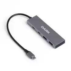 Dark Dk-Ac-Usb312C 4 Port Usb Type-C Hub 2X Usb3.0 Type-A & 2X Usb3.1 Type -C