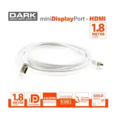 Dark Mdpxhdmıl180 1.8Mt Displayport To Hdmı Kablo