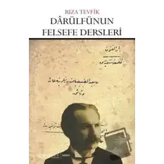 Darülfünun Felsefe Ders Notları