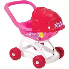 Dede Oyuncak Candy & Ken Tenteli Bebek Arabası 01370