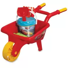 Dede Oyuncak Cars El Arabası Plaj Set 01712