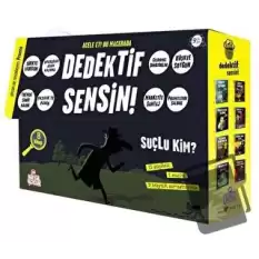 Dedektif Sensin 2 Set Bir Arada - 8 Kitap Takım