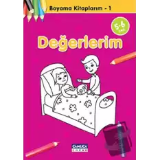 Değerlerim - Boyama Kitaplarım 1