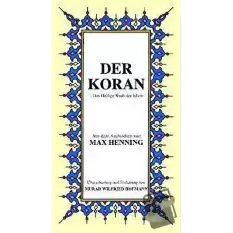 Der Koran Almanca Kuran-ı Kerim Tercümesi (Karton Kapak, İpek Şamua Kağıt, Küçük Boy)