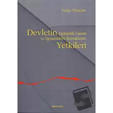 Devletin Egemenlik Unsuru ve Egemenlikten Kaynaklanan Yetkileri