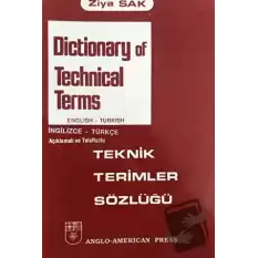 Dictionary of Technical Terms - Teknik Terimler Sözlüğü