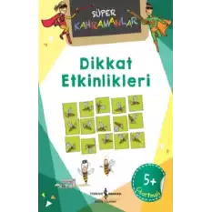 Dikkat Etkinlikleri - Süper Kahramanlar