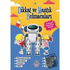 Dikkat Ve Mantık Bulmacaları - Lacivert Kitap