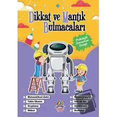 Dikkat Ve Mantık Bulmacaları - Mor Kitap