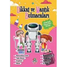 Dikkat Ve Mantık Bulmacaları - Pembe Kitap