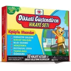 Dikkati Güçlendiren Hikaye Seti - Kip Kipin Maceraları Kutulu Set (10 Kitap Takım)