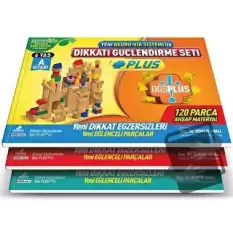 Dikkati Güçlendirme Seti Plus (3 Kitap Materyalsiz - 6 Yaş)