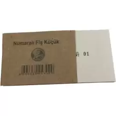 Dilman Numaralı Fiş Küçük 4302 - 36lı Paket