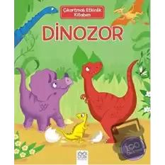 Dinozor - Çıkartmalı Etkinlik