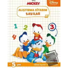 Disney Eğitsel Çıkartmalı Alıştırma Kitabım Sayılar