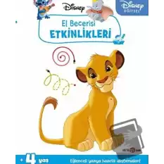 Disney Eğitsel Simba El Becerisi Etkinlikleri Yazıya Hazırlık