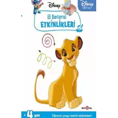 Disney Eğitsel Simba El Becerisi Etkinlikleri Yazıya Hazırlık