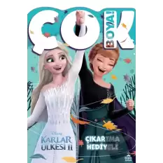 Disney Karlar Ülkesi Çok Boya! Çıkartmalı Dev Boyama Kitabı