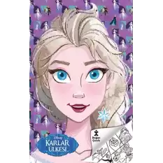 Disney Karlar Ülkesi Kraliçe Elsa Boyama Kitabı