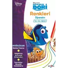 DİSNEY PIXAR KAYIP BALIK DORİ RENKLERİ ÖĞRENELİM YAZ-ÇİZ-EĞLEN!