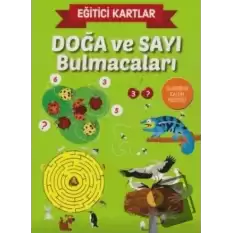 Doğa ve Sayı Bulmacaları - Eğitici Kartlar