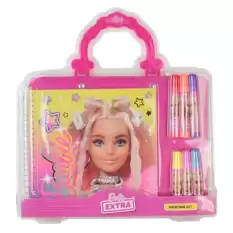 Dolphin Boyama Seti Çantalı Barbie B-0300